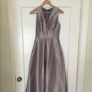 Alfred Sung Dupioni A-Line Gown